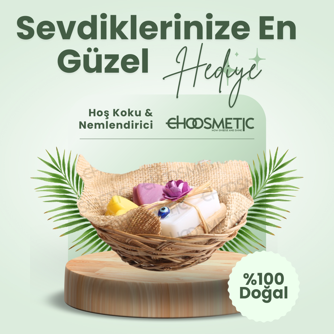 Aktürk Osmanli Sabuni - Hasır Sabun Sepeti