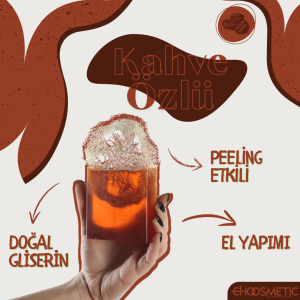 Aktürk Osmanli Sabuni - Kahve Özlü Yarım Kabak Lifli Sabun