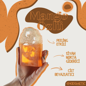 Aktürk Osmanli Sabuni -Mango Özlü Yarım Kabak Lifli Sabun