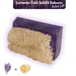 Aktürk Osmanli Sabuni - Lavantalı Kabak Lifli Selülit Sabunu