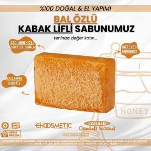 Aktürk Osmanli Sabuni -Bal Özlü Kabak Lifli Selülit Sabunu