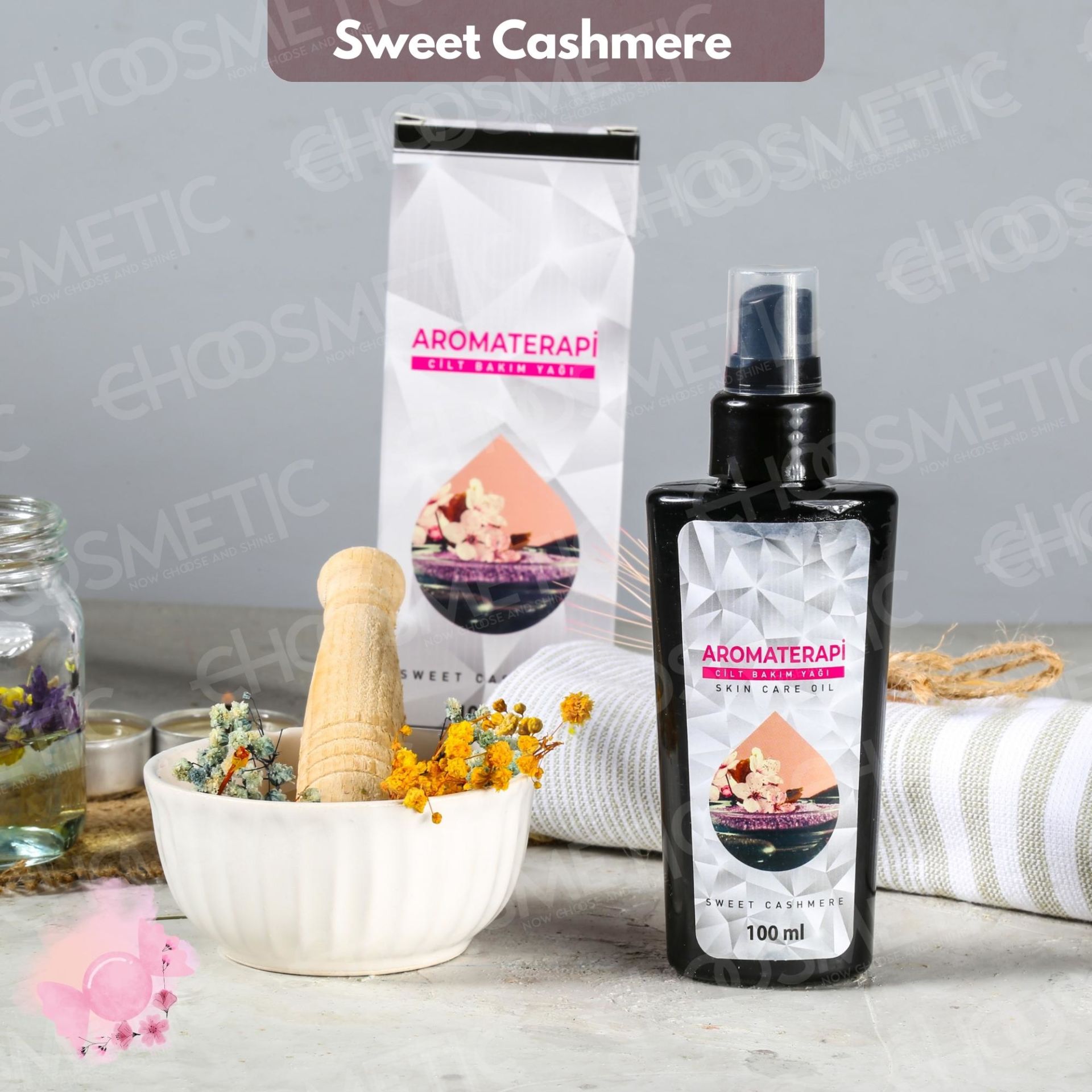 Aktürk Osmanli Sabuni - Doğal Rahatlatıcı Aromaterapi Cilt Bakım Yağı (100ml)